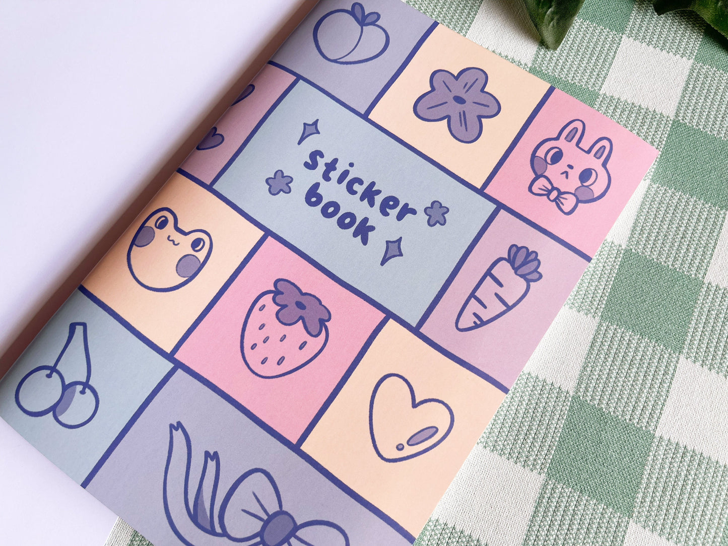 Colour Block Icons | Sticker Book