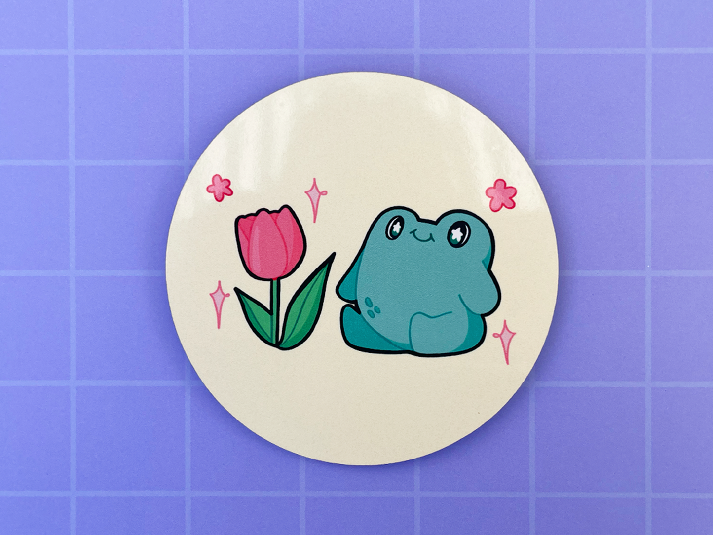 Tulip Frog Coaster