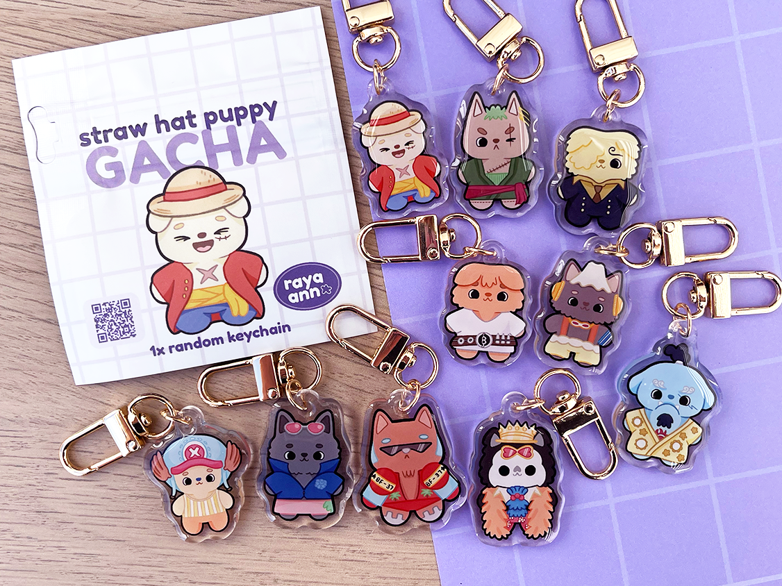 Straw Hat Gacha | Blind Bag Keychain