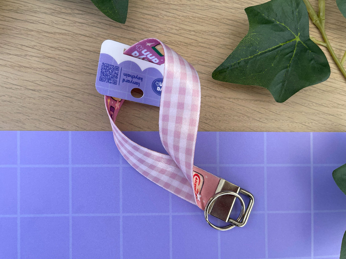 Drinks Lanyard Keychain