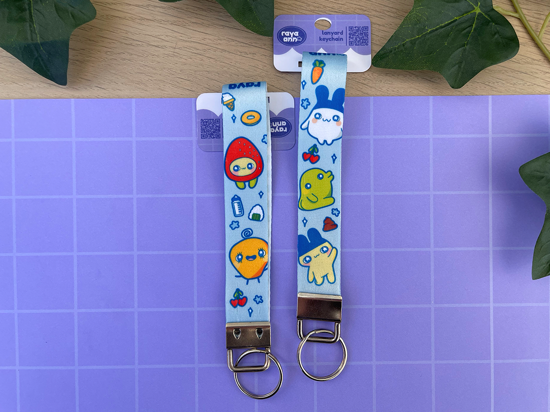 Tama Land Lanyard Keychain