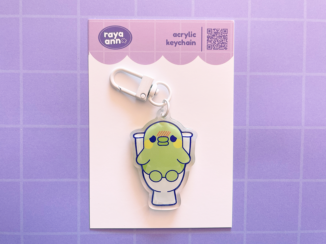 Kuchi IBS Acrylic Keychain
