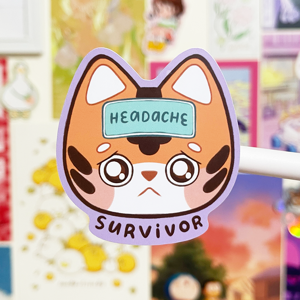 Headache Survivor | Vinyl Sticker