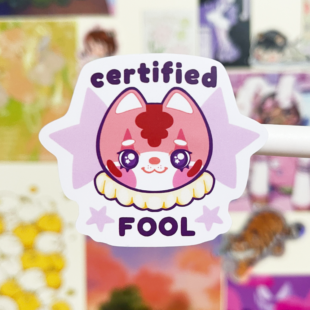 Certified Fool | Vinyl Sticker