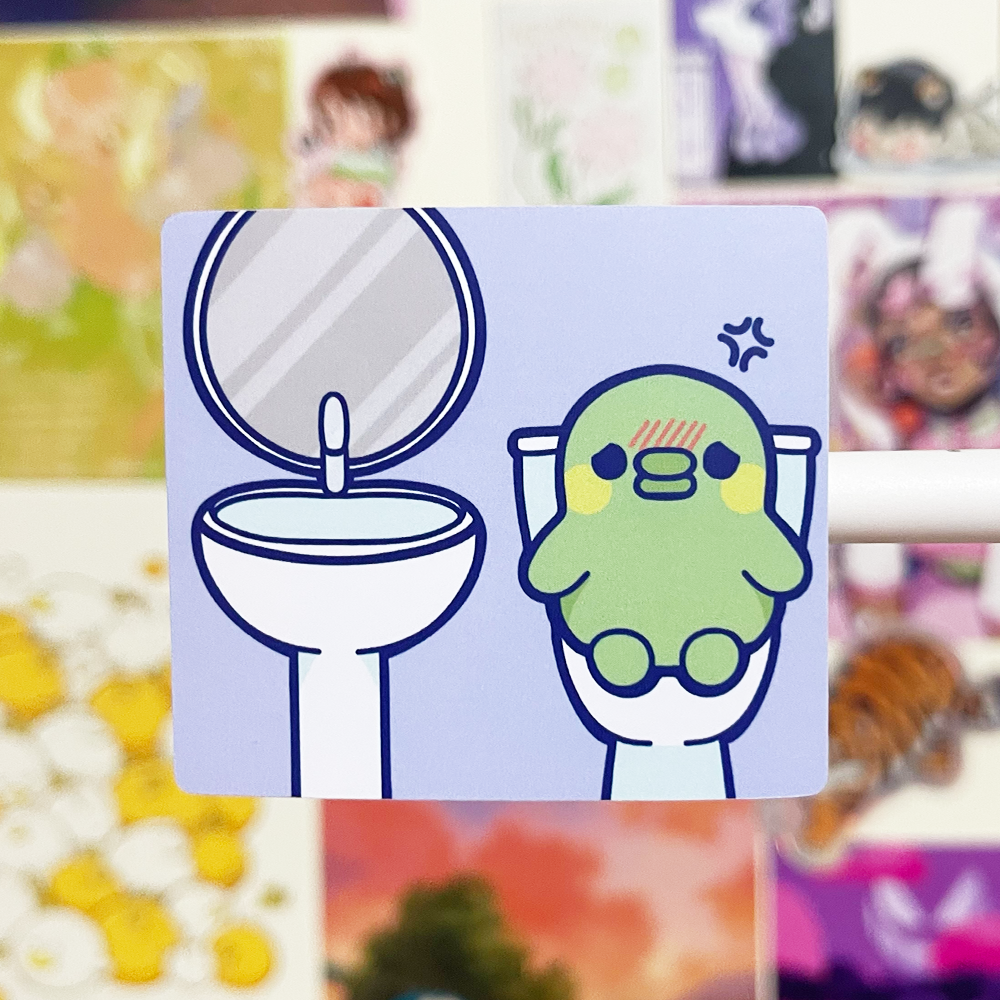 Kuchi Bathroom | Vinyl Sticker