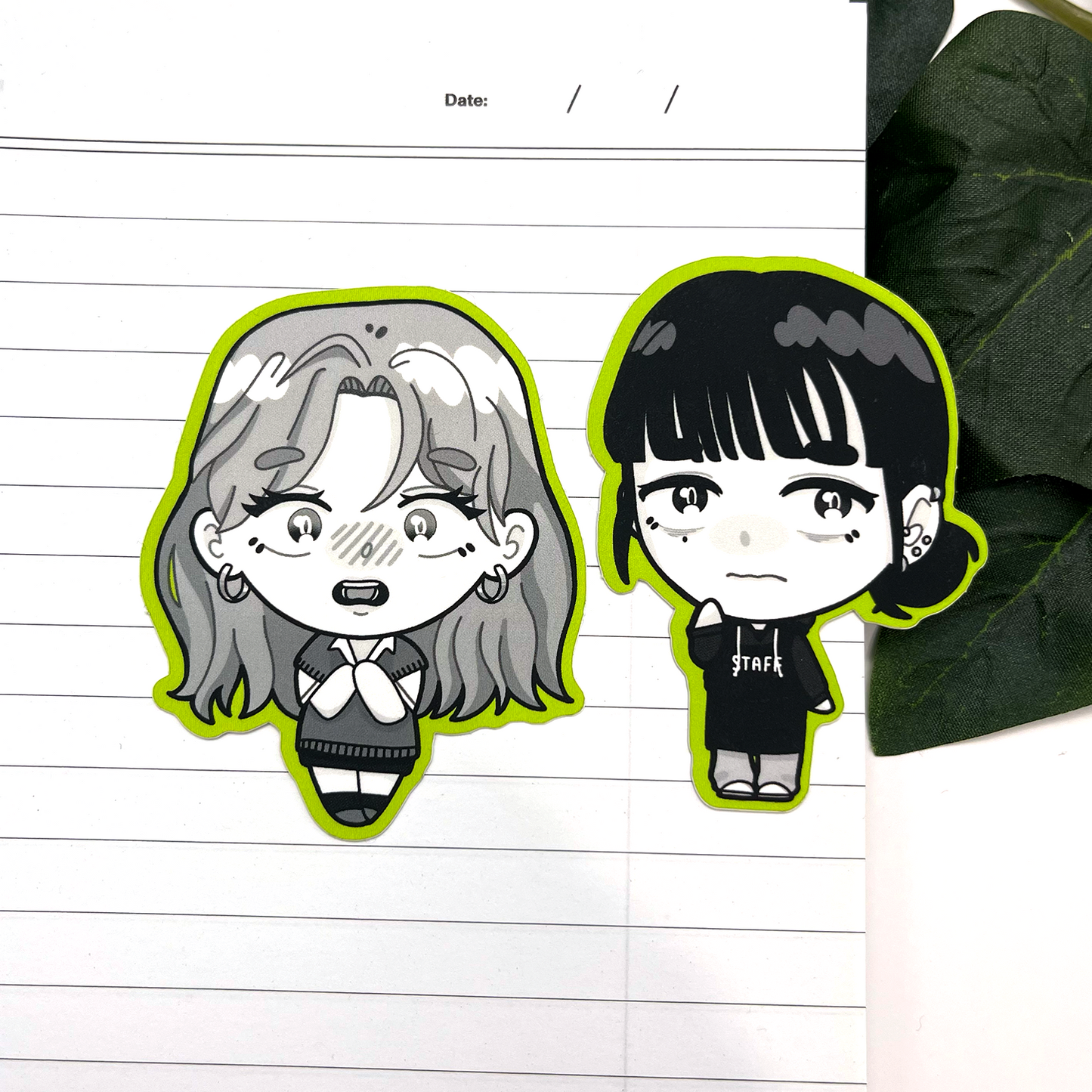 Green Yuri | Vinyl Stickers