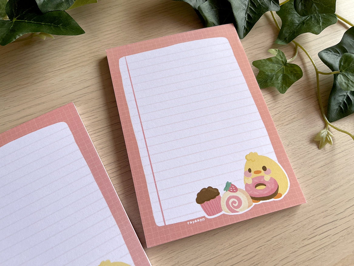 Bakery Notepad | A6 Note Pad