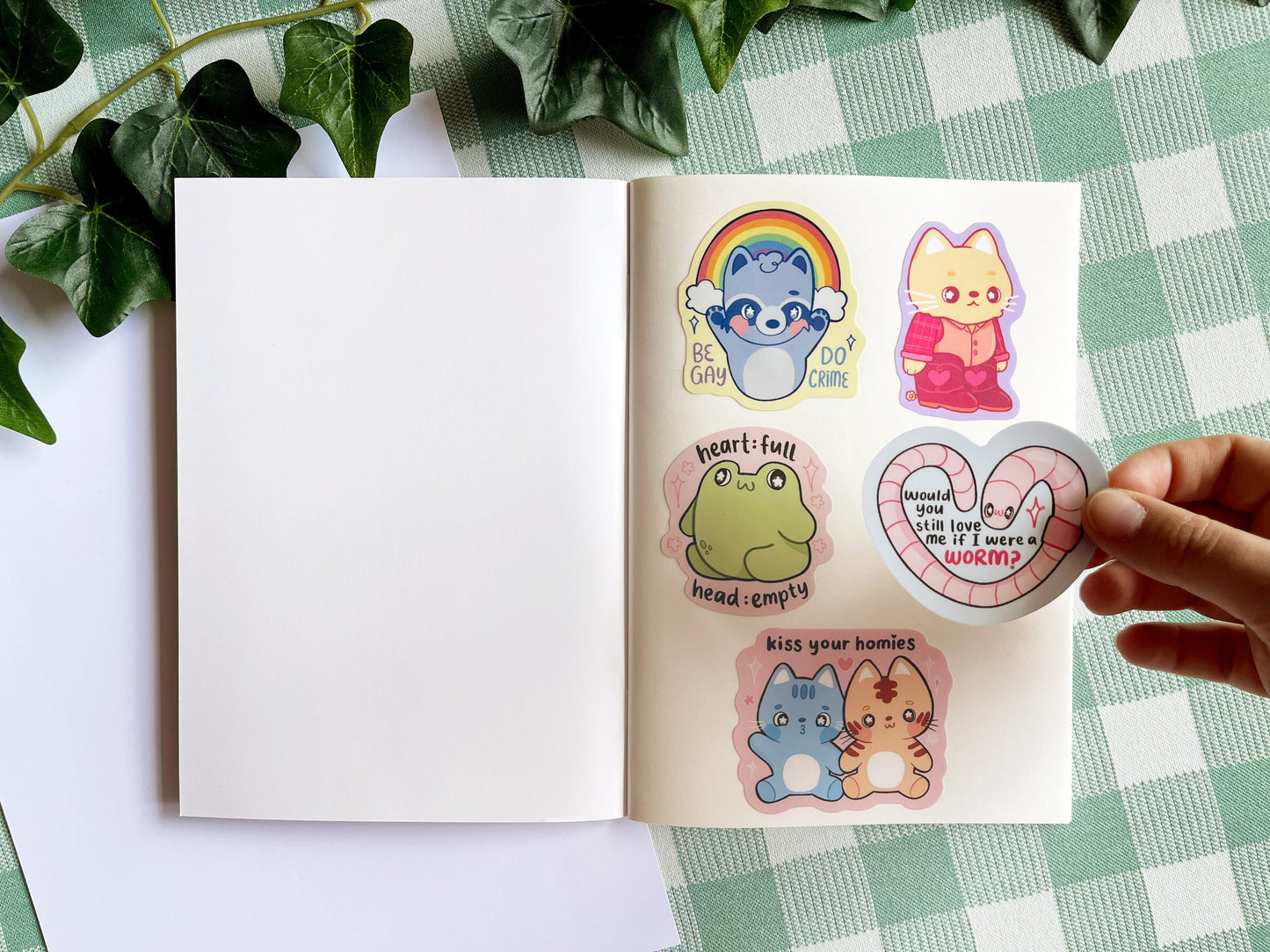 Colour Block Icons | Sticker Book