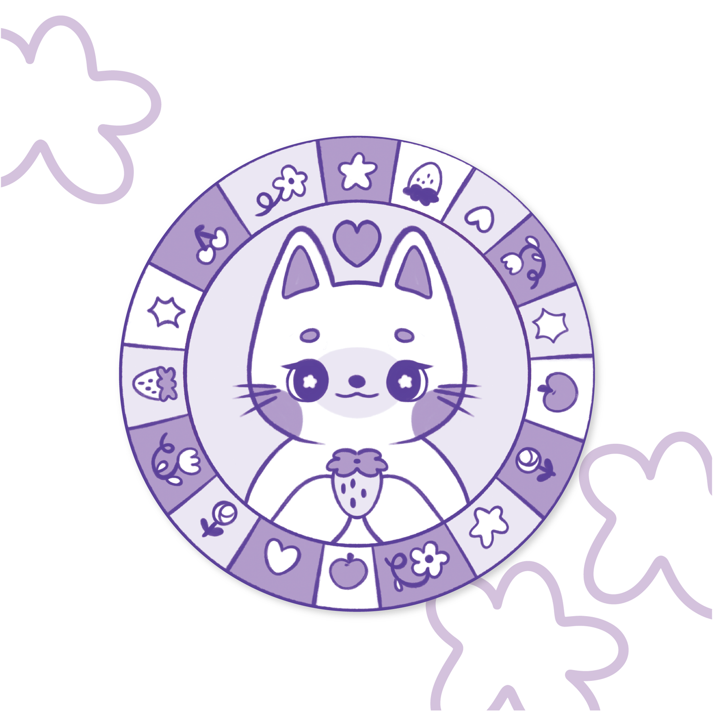 Storybook Cat Coaster