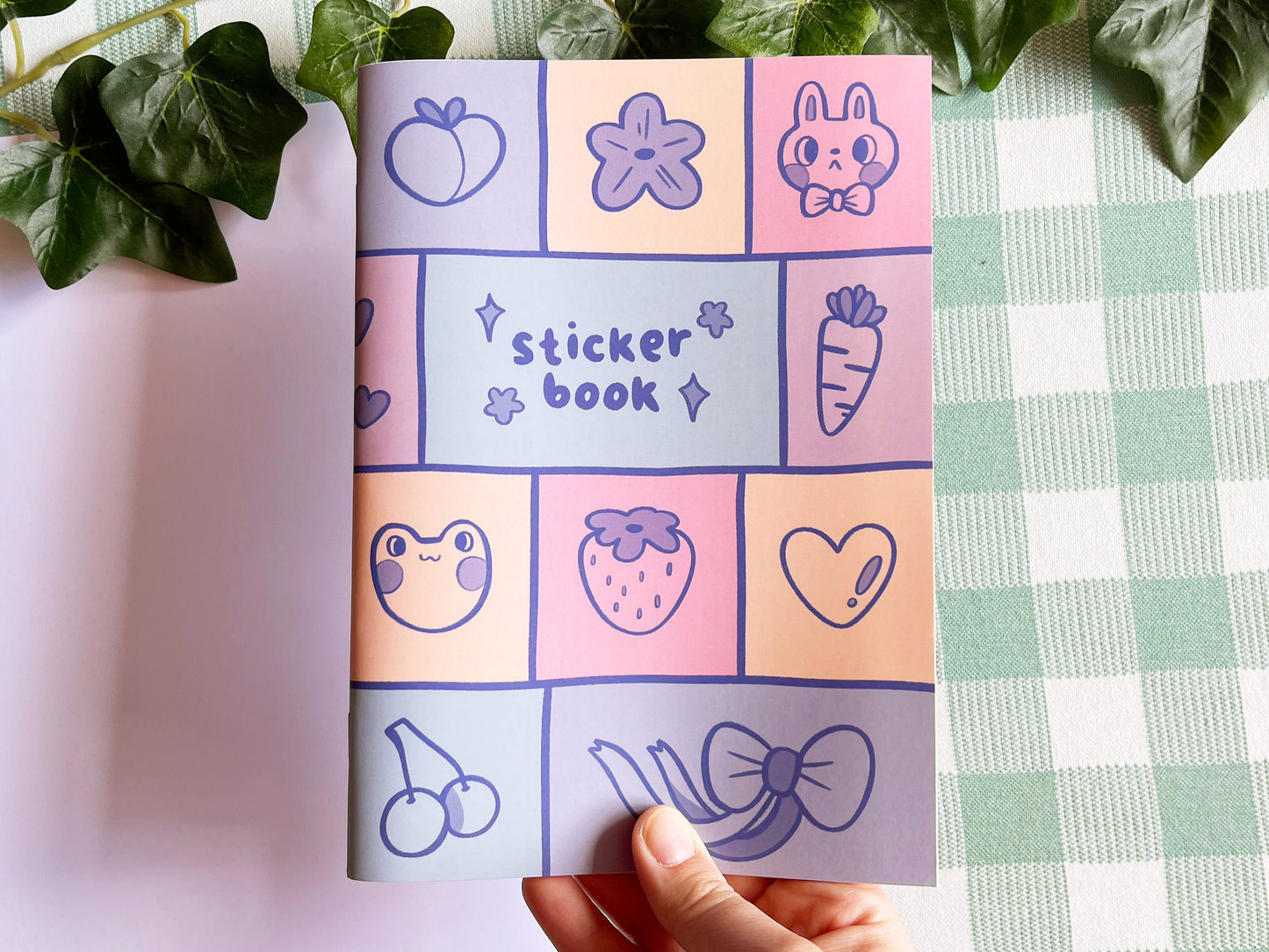Colour Block Icons | Sticker Book
