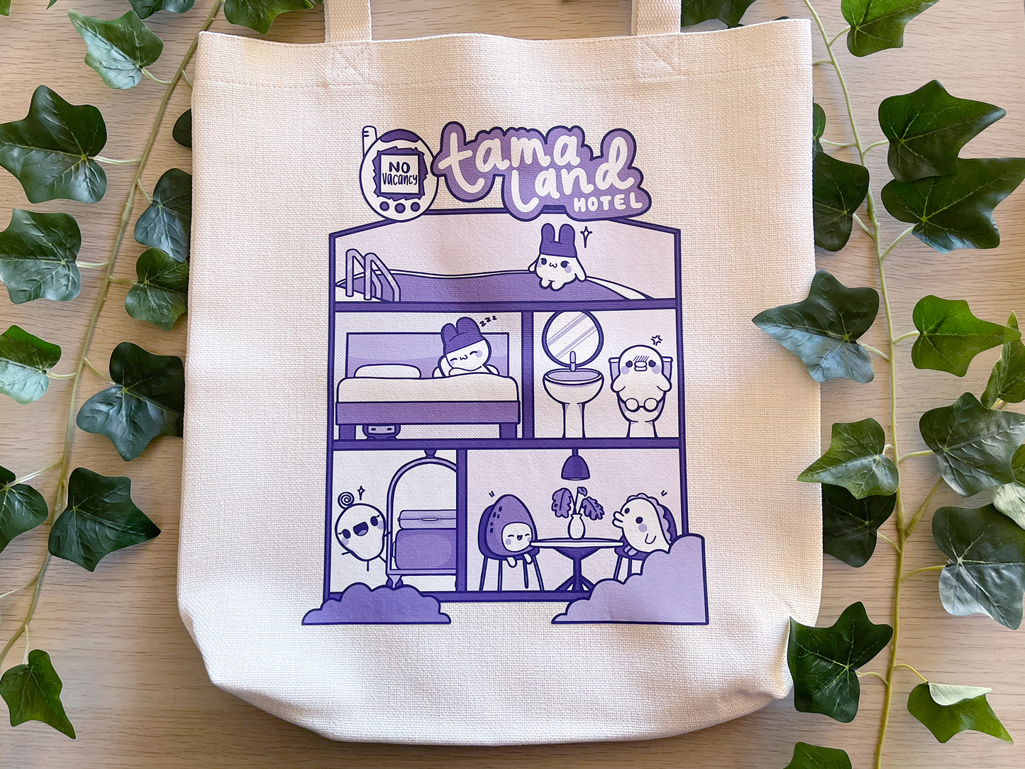Tama Land Hotel Tote Bag