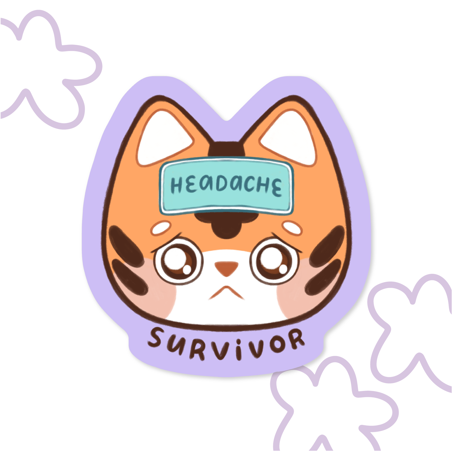 Headache Survivor | Vinyl Sticker