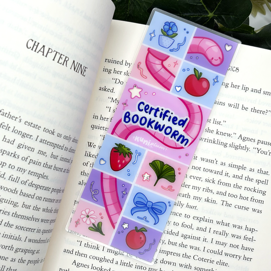 Certified Bookworm Bookmark