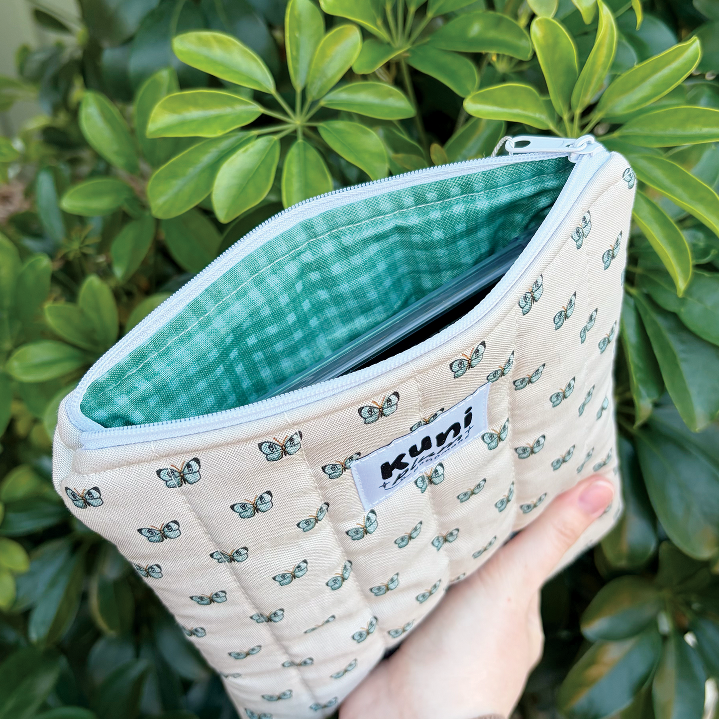 Butterfly Quilted eReader Sleeve