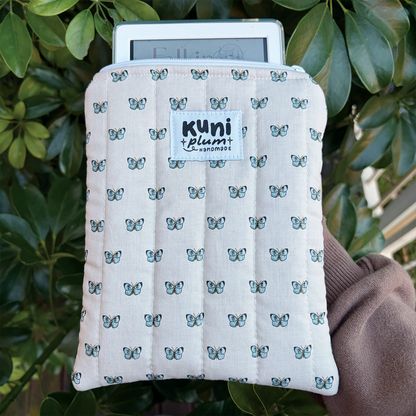 Butterfly Quilted eReader Sleeve