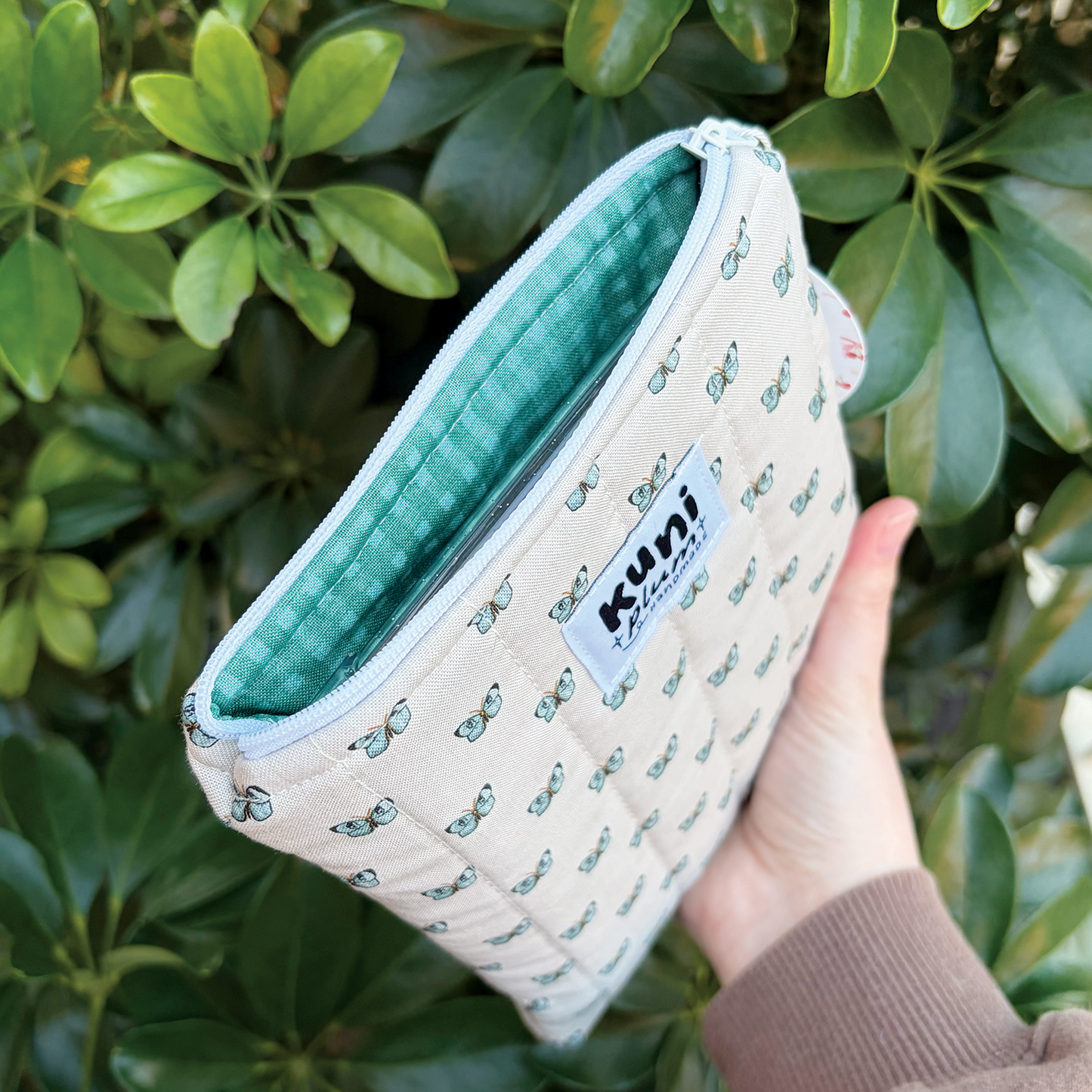Butterfly Quilted eReader Sleeve