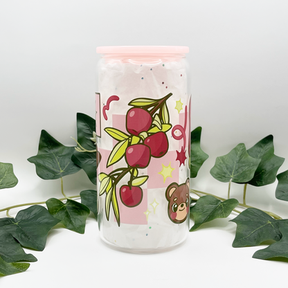 Apple Glass Tumbler