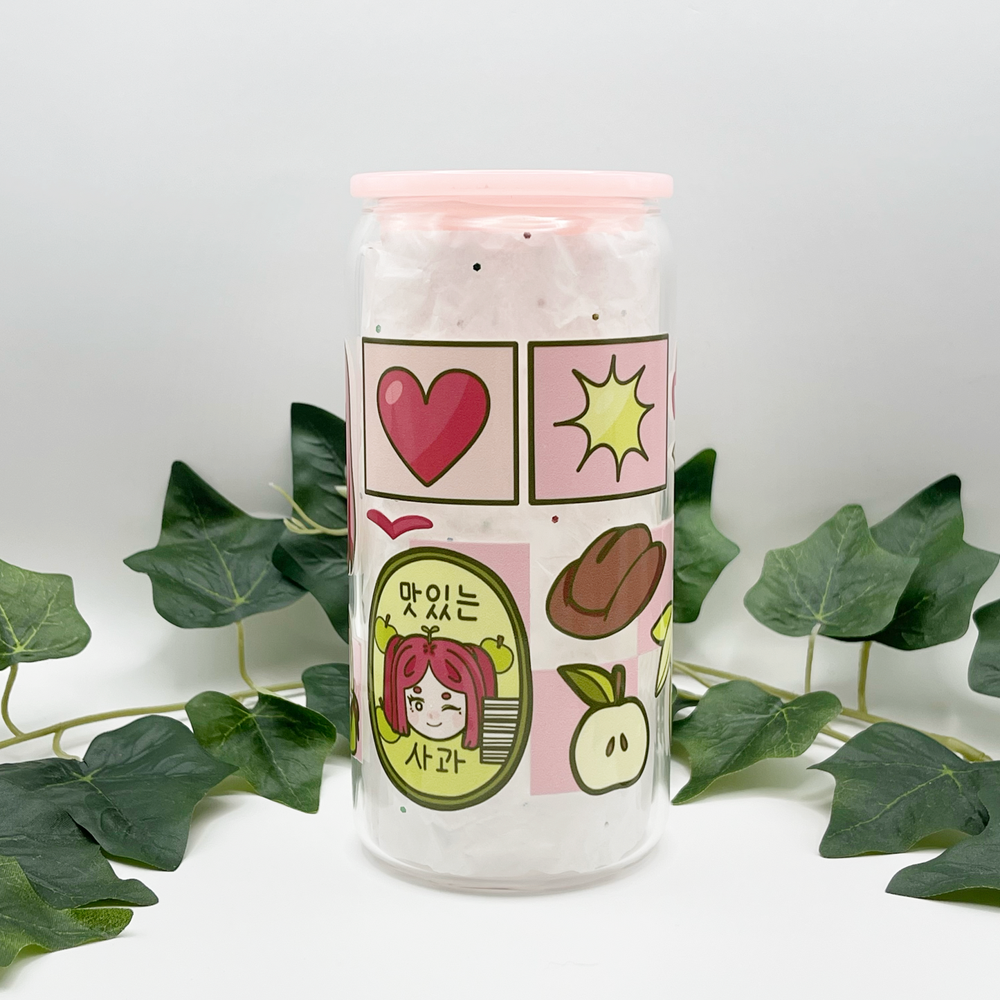 Apple Glass Tumbler