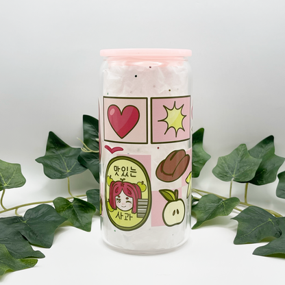 Apple Glass Tumbler