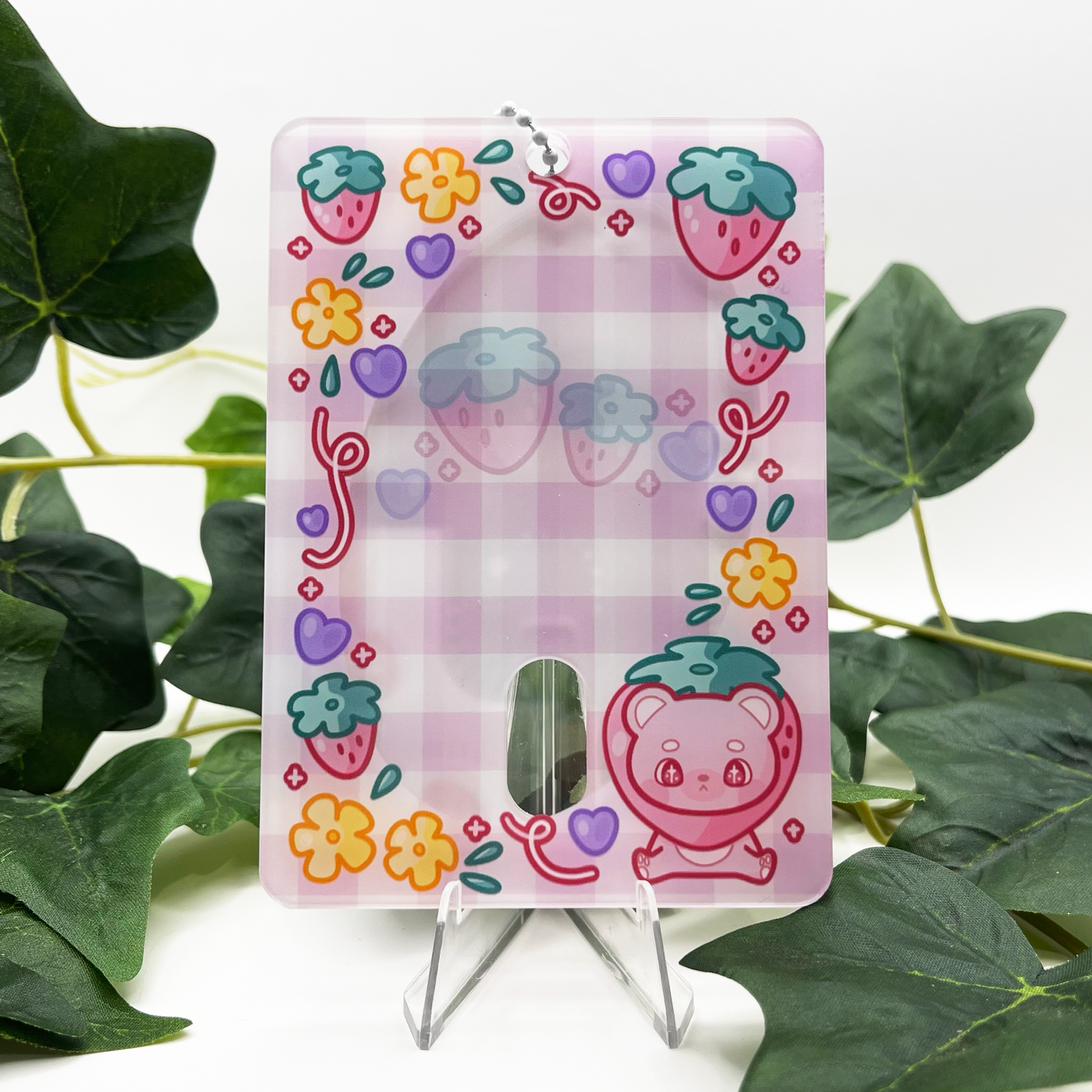 Strawberry Bear Photocard Holder