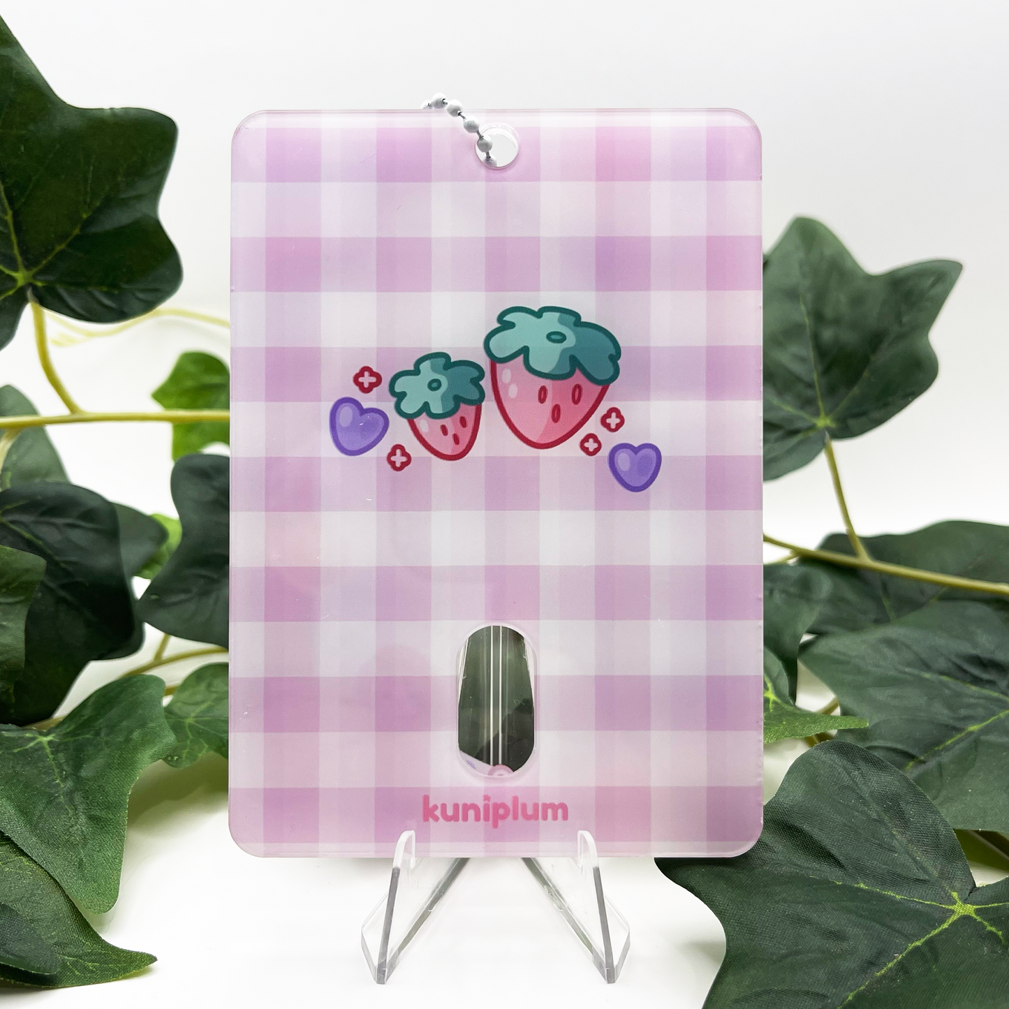 Strawberry Bear Photocard Holder