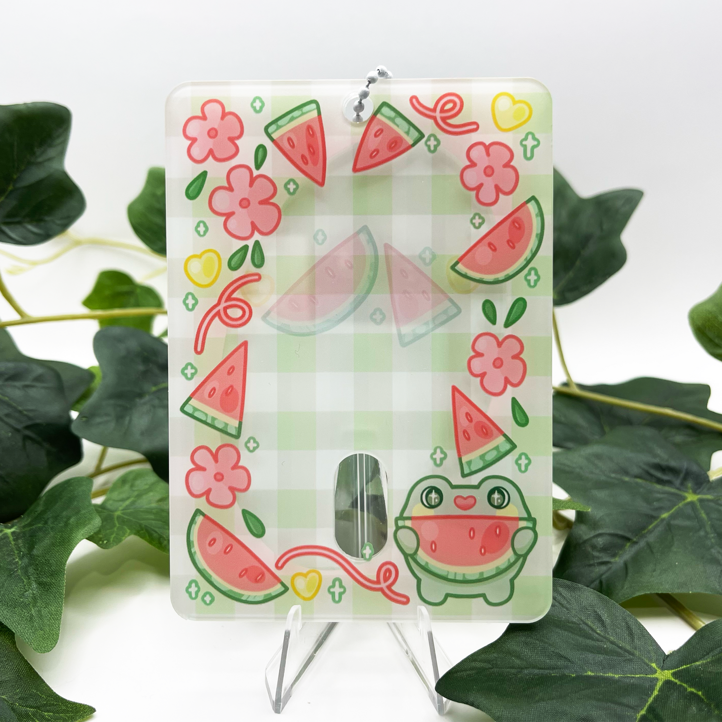 Watermelon Frog Photocard Holder