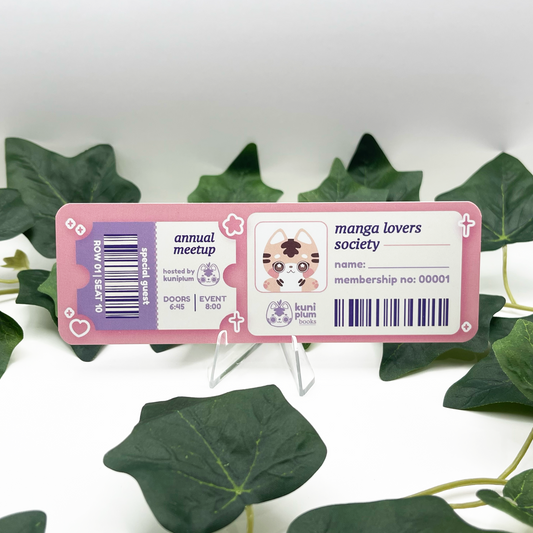 Manga Lovers Society Bookmark