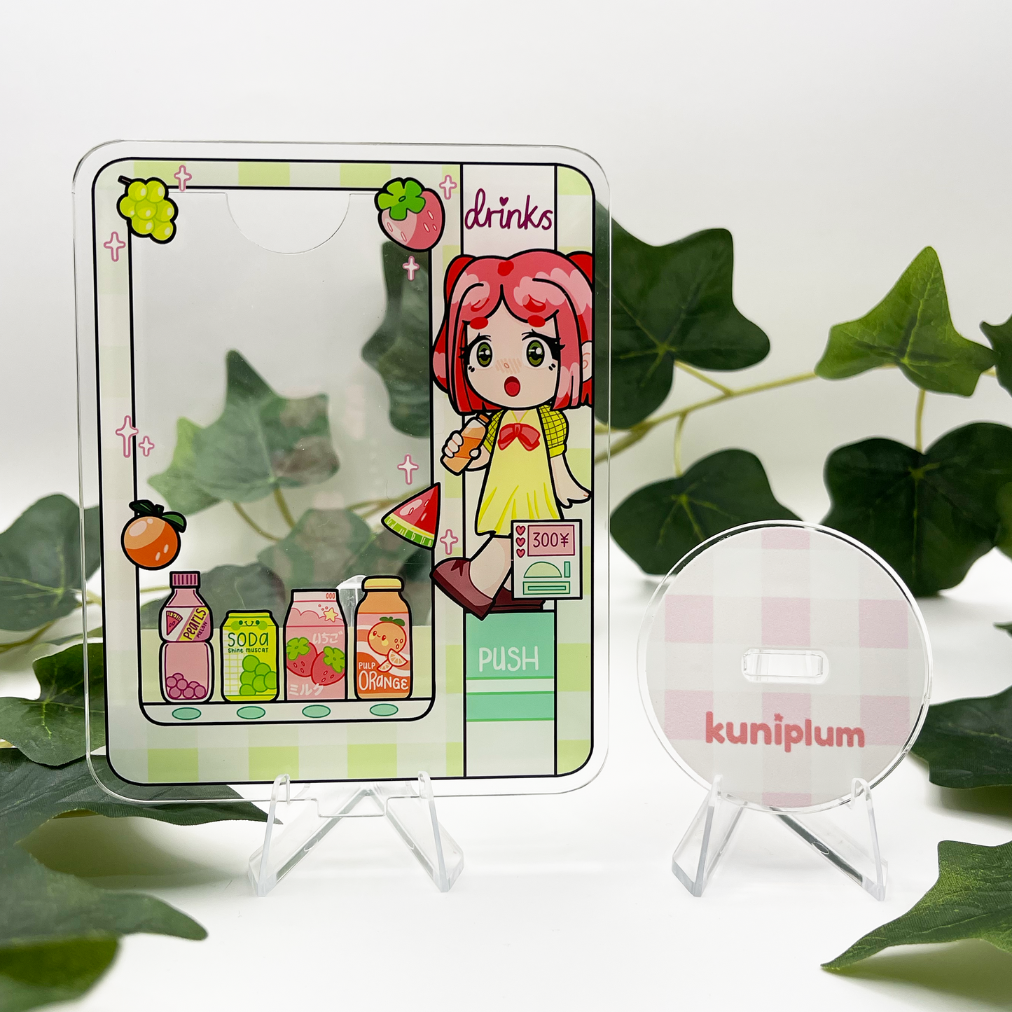 Vending Machine Photocard Standee