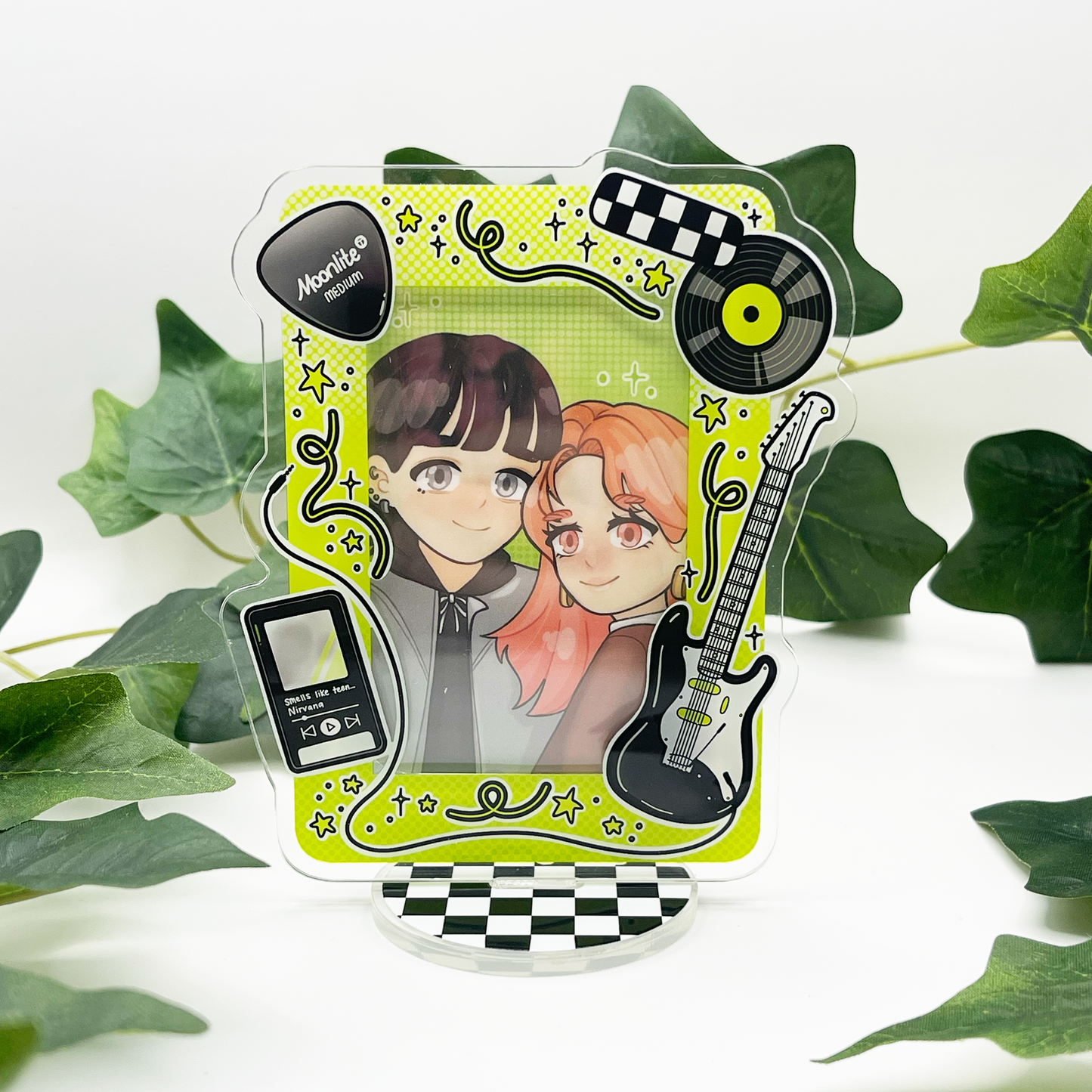 Green Yuri Photocard Standee