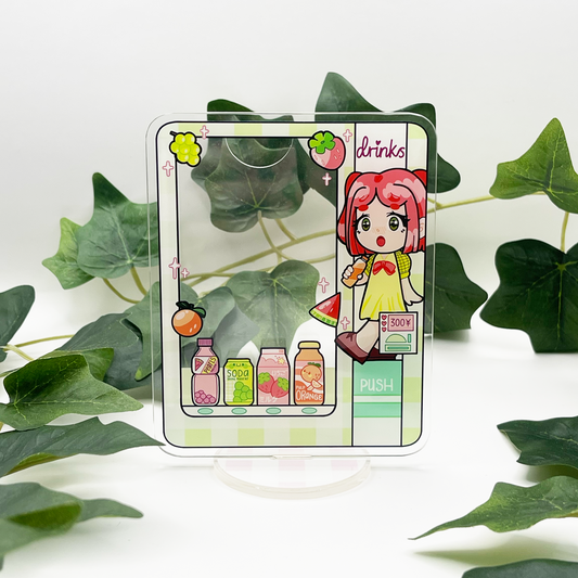 Vending Machine Photocard Standee