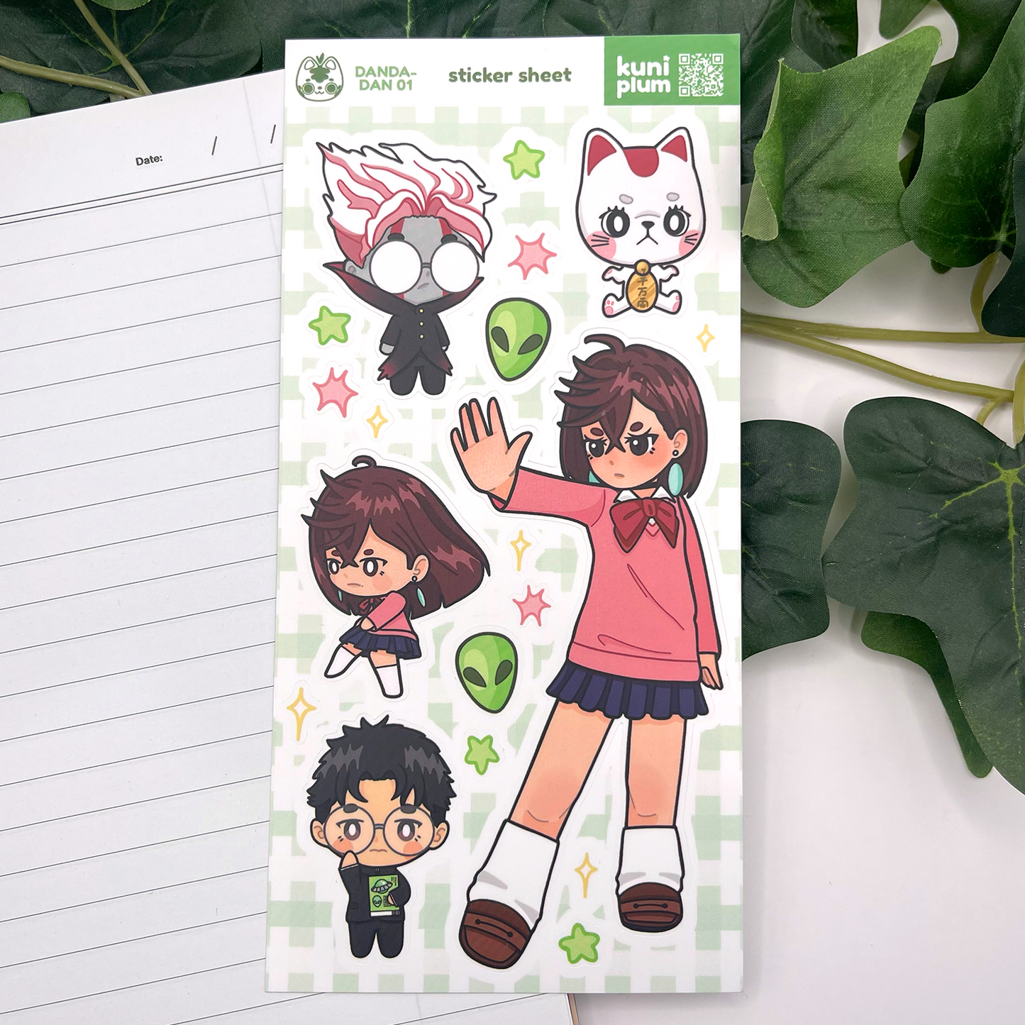 Dandadan 01 Sticker Sheet