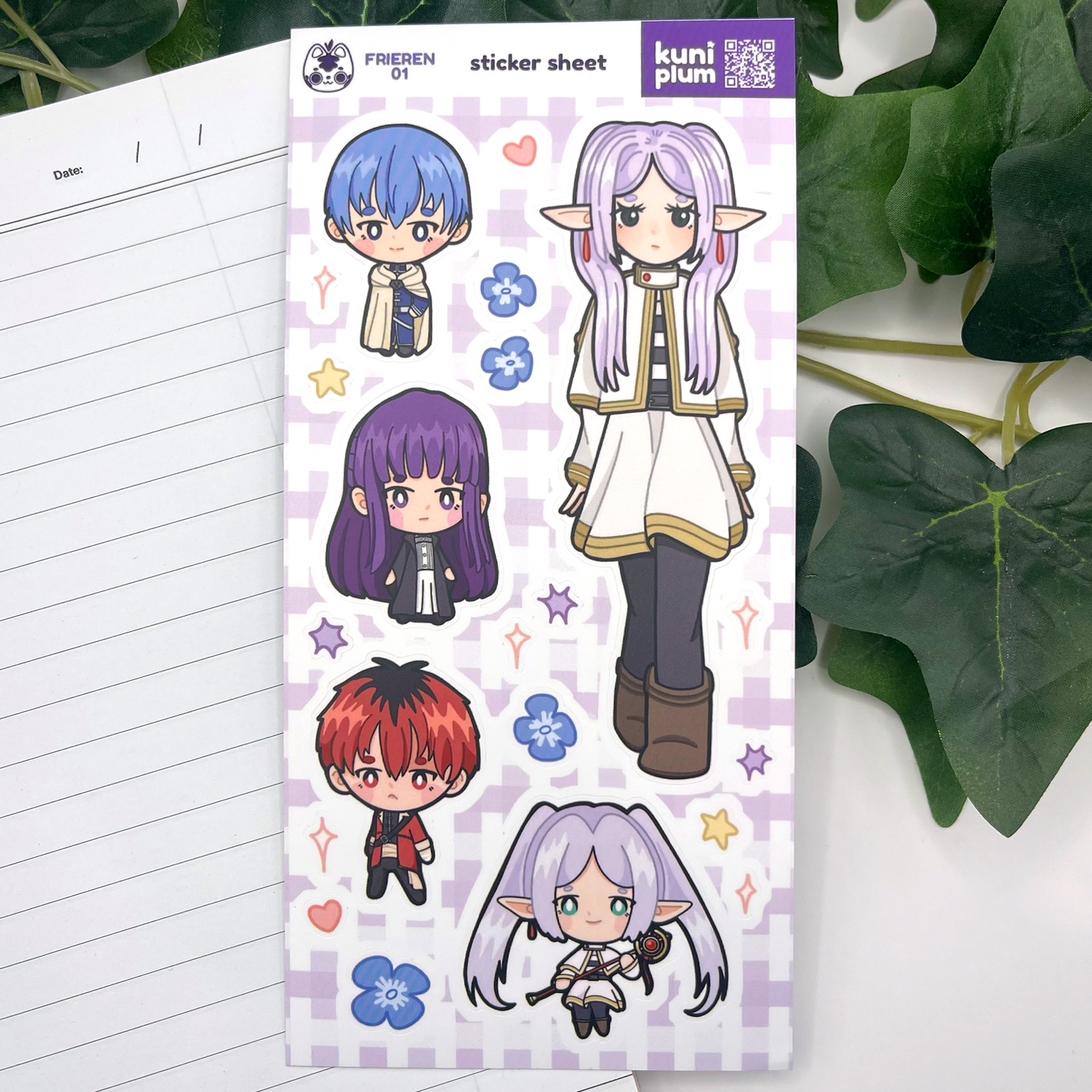 Frieren Sticker Sheet