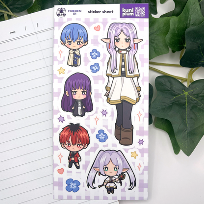Frieren Sticker Sheet