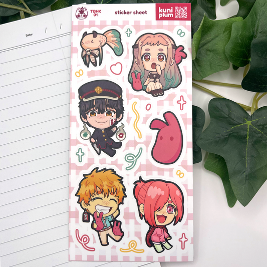 TBHK Sticker Sheet