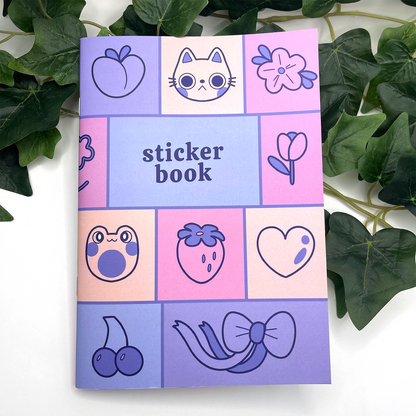 Colour Block Icons | Sticker Book