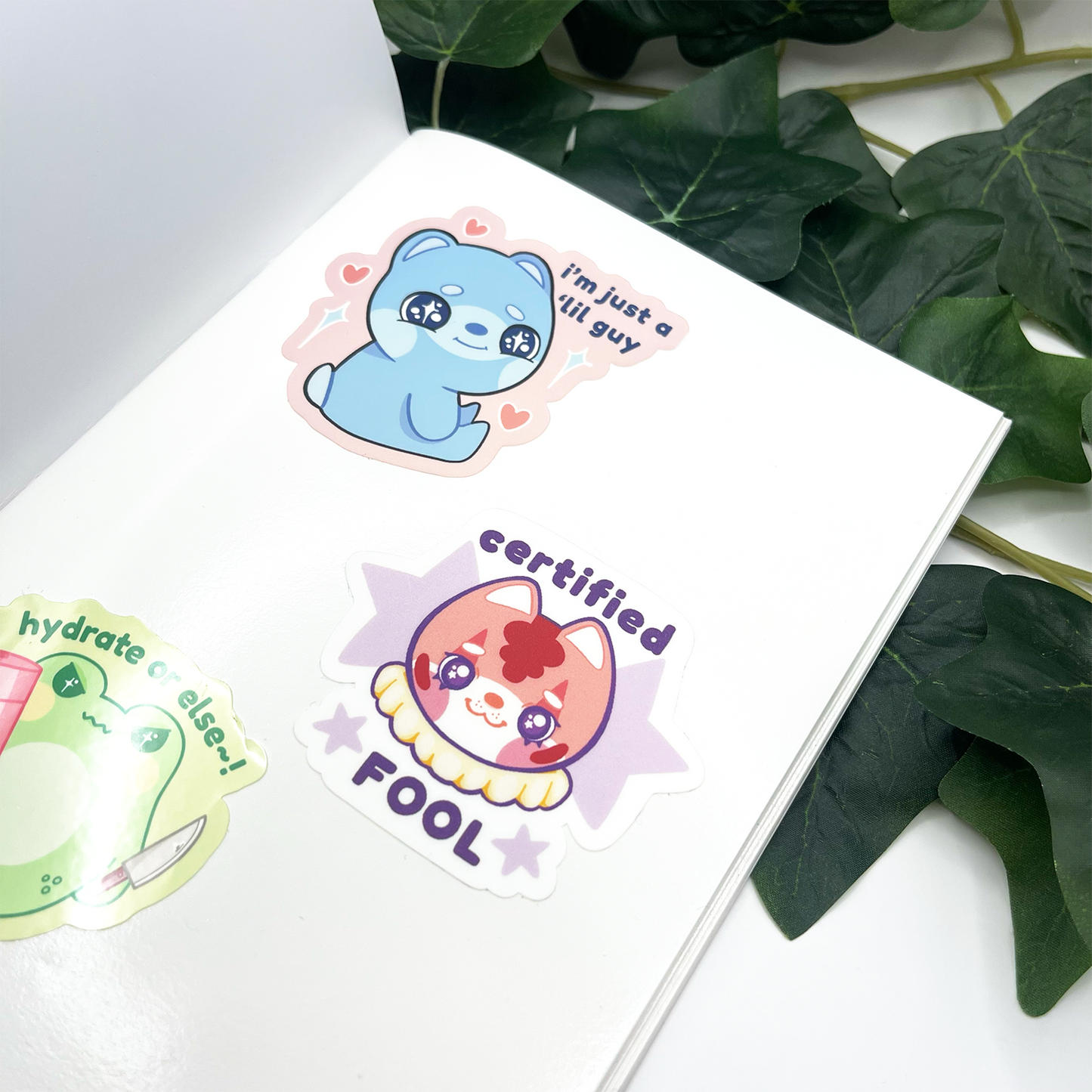 Colour Block Icons | Sticker Book