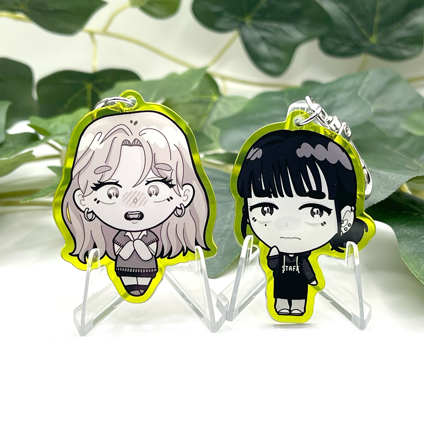 Green Yuri Keychains