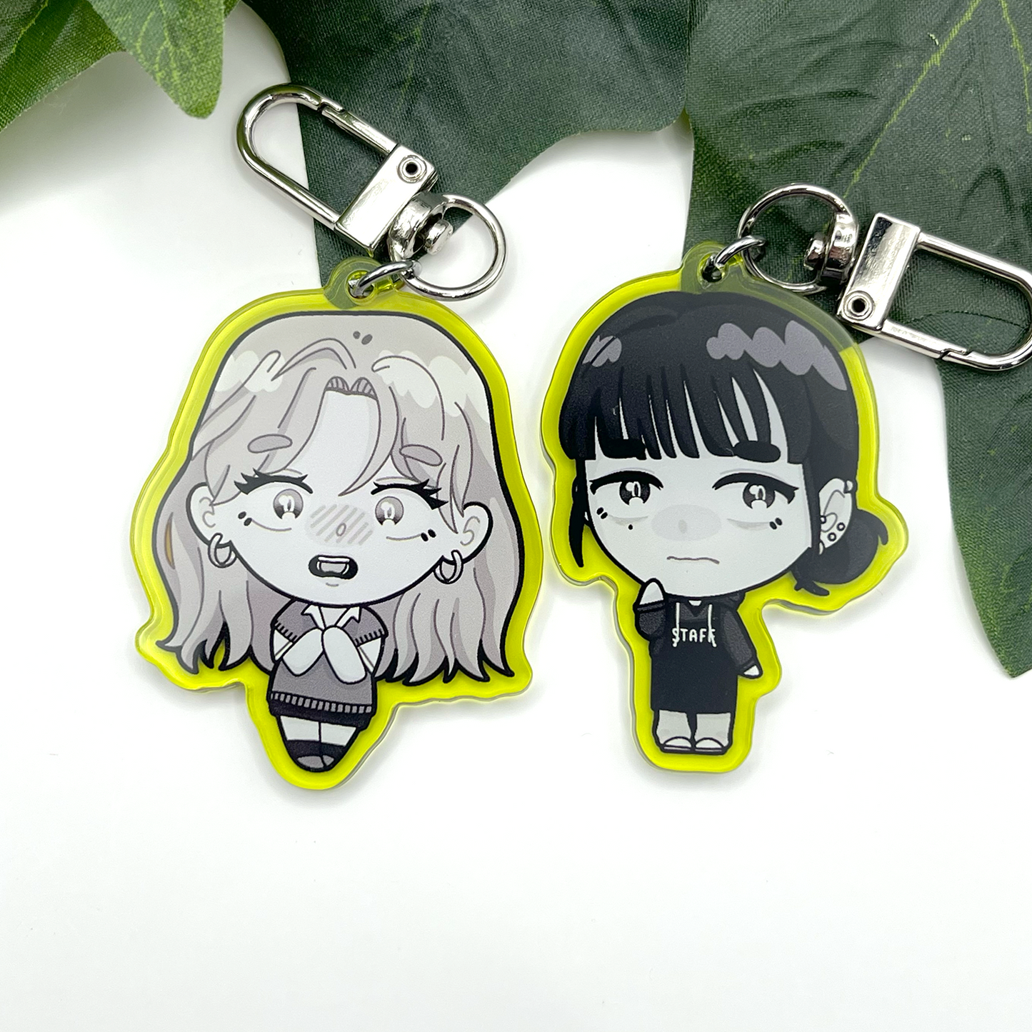 Green Yuri Keychains