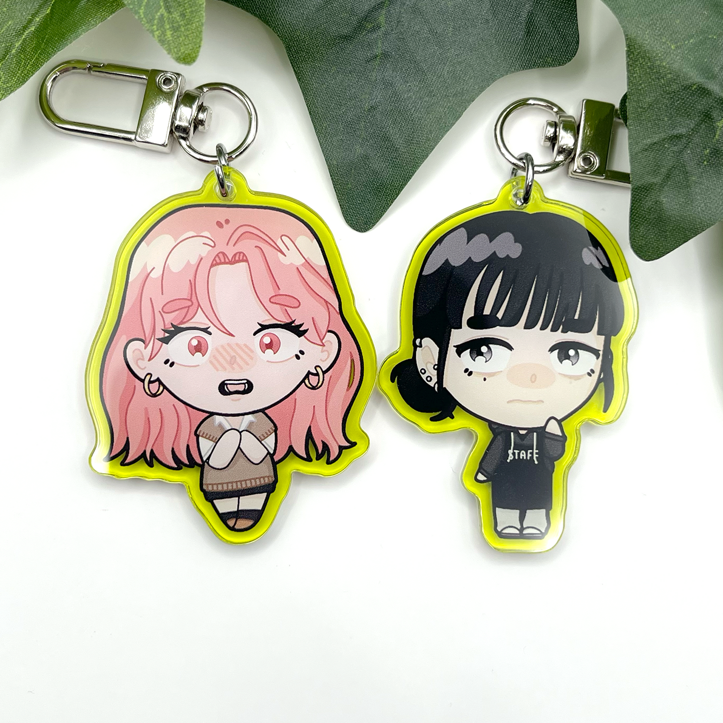 Green Yuri Keychains