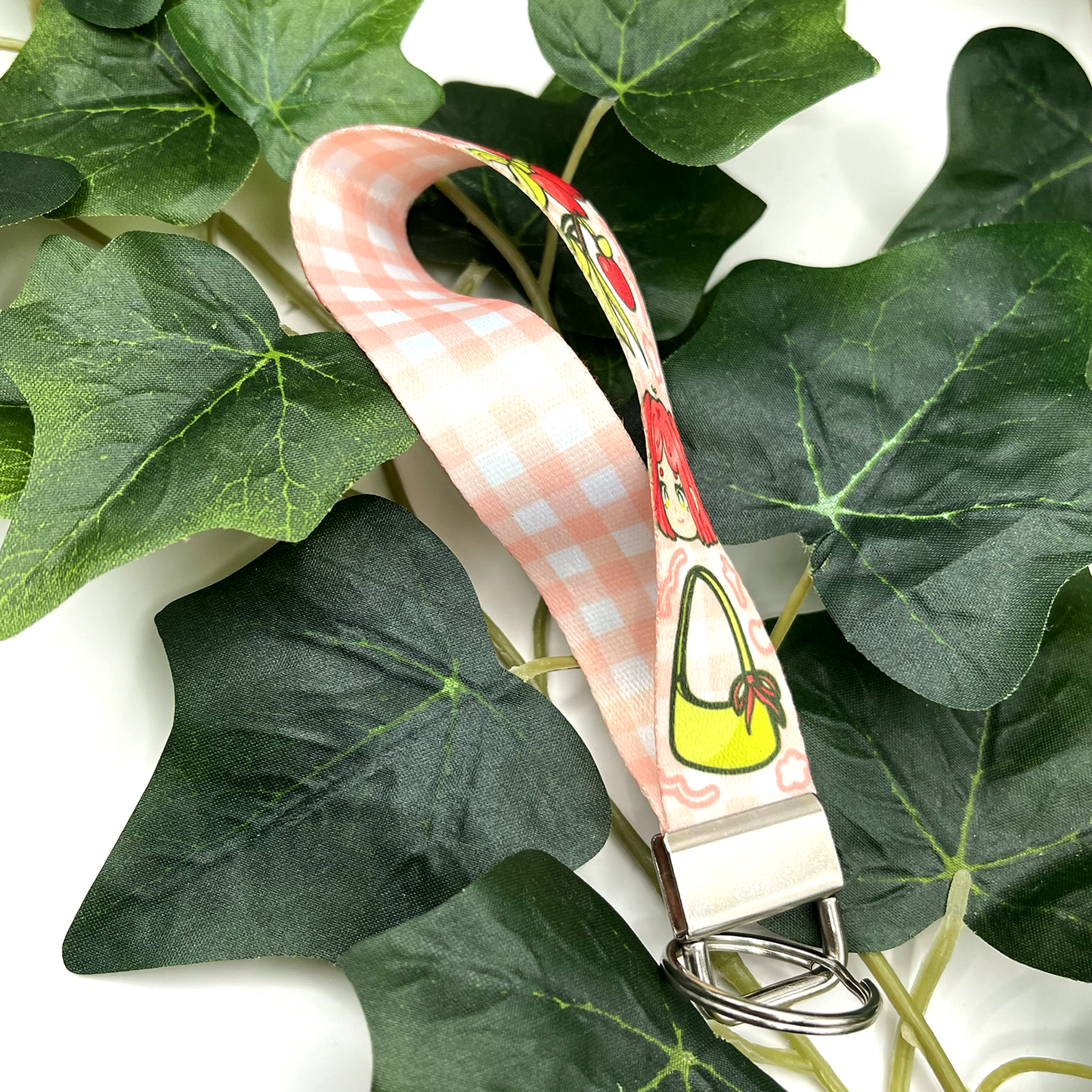 Apple Lanyard Keychain