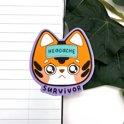 Headache Survivor | Vinyl Sticker
