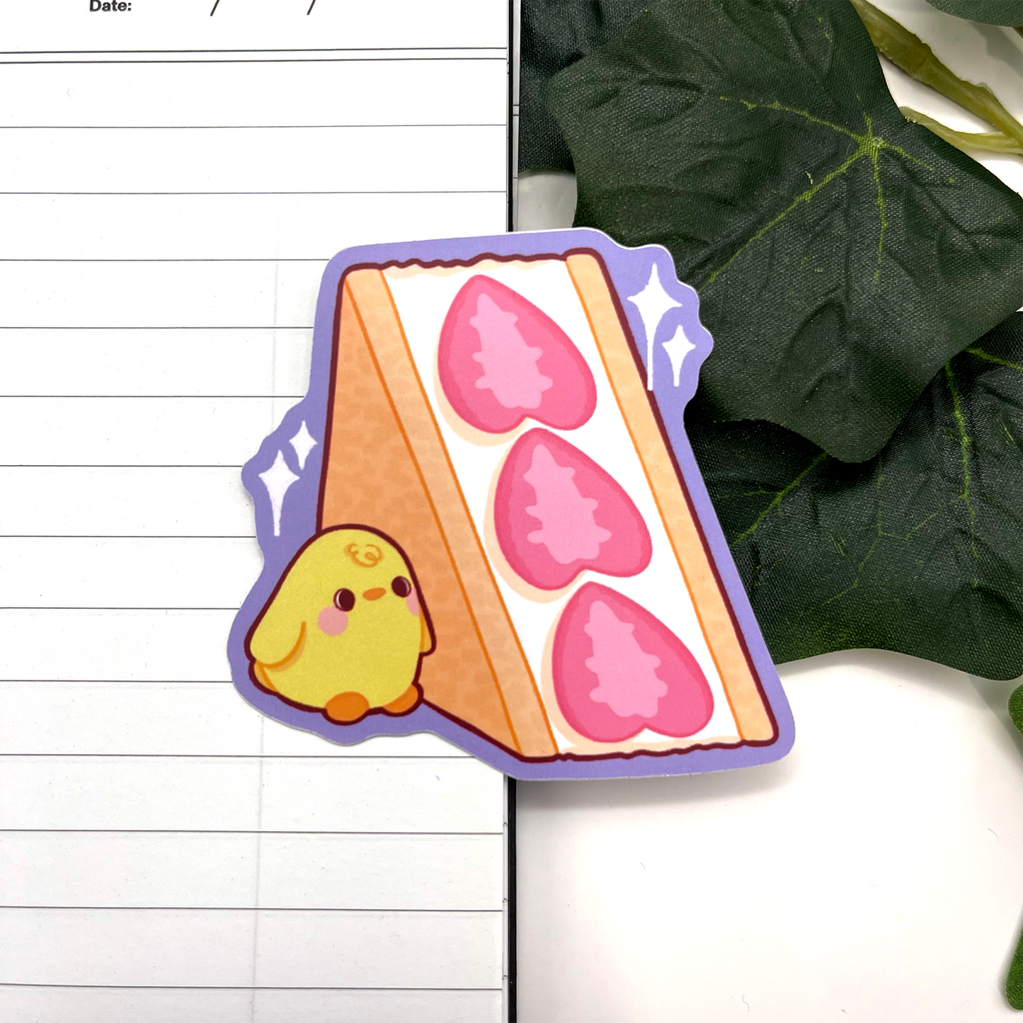 Ducky's Fruit Sando | Vinyl Sticker