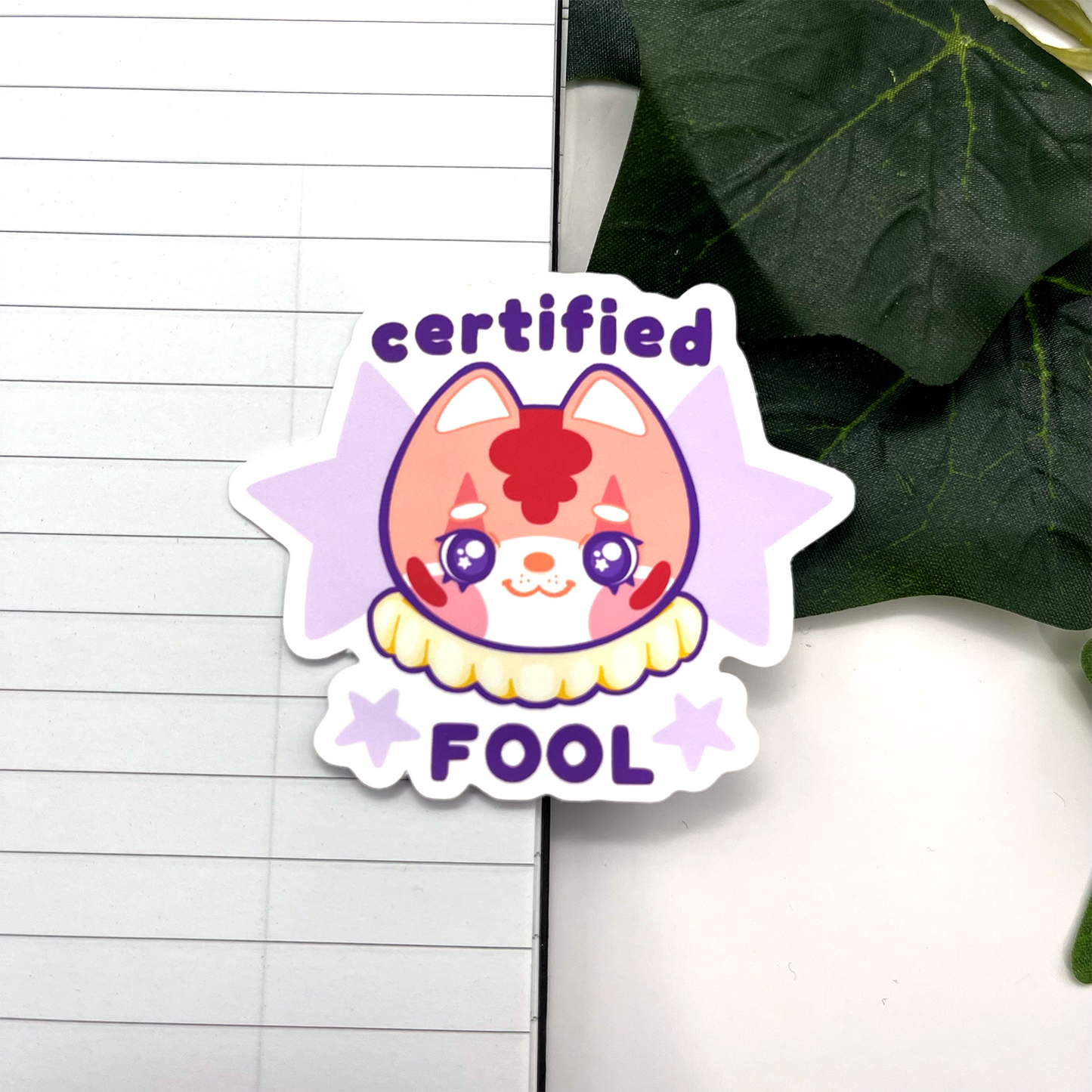 Certified Fool | Vinyl Sticker