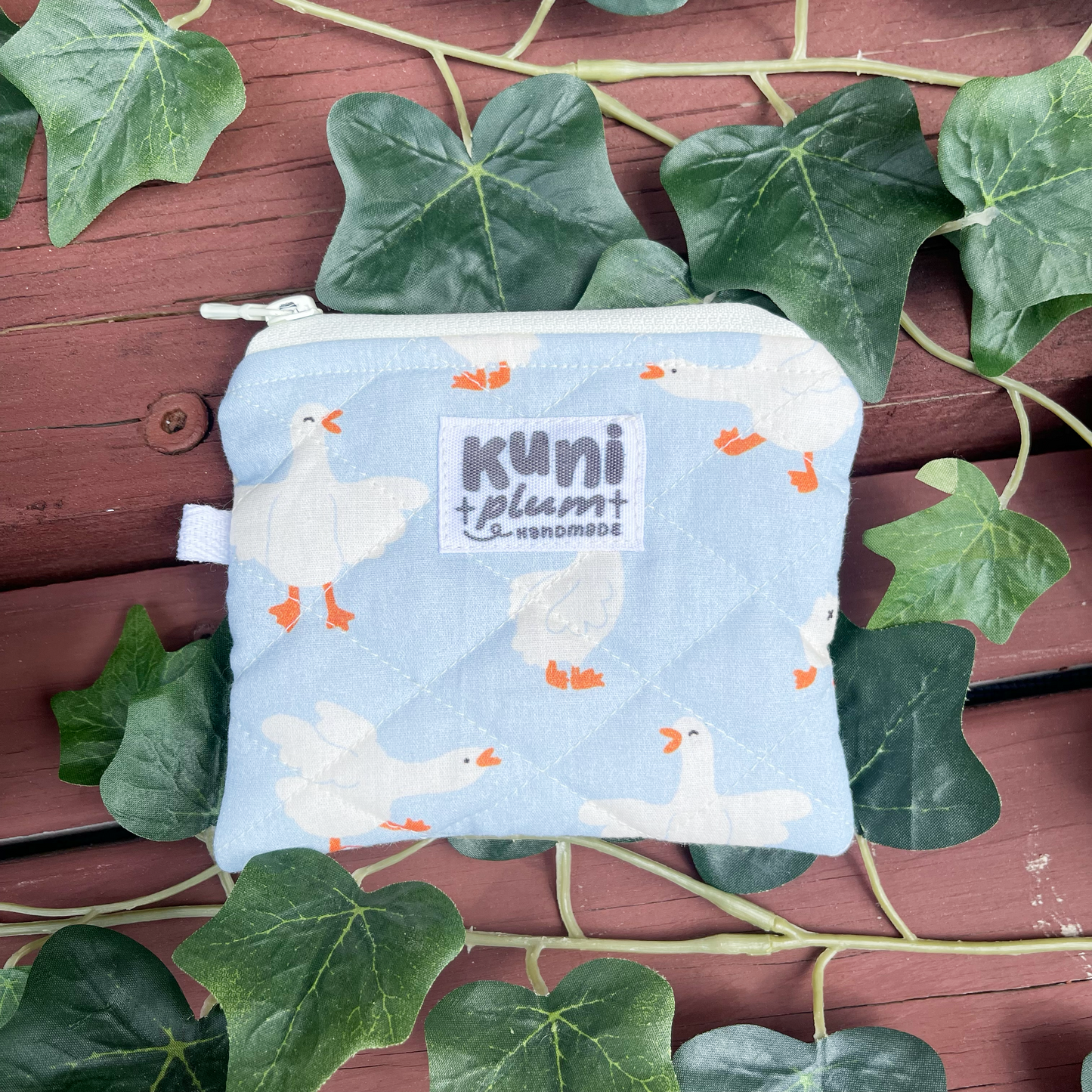 Goose Mini Zip Wallet