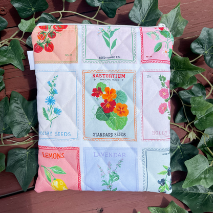Seed Packet Book Sleeve