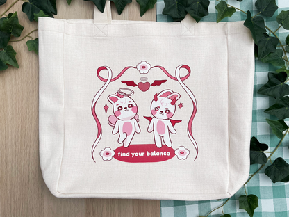 Find Your Balance Tote Bag
