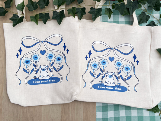 Take Your Time Tote Bag