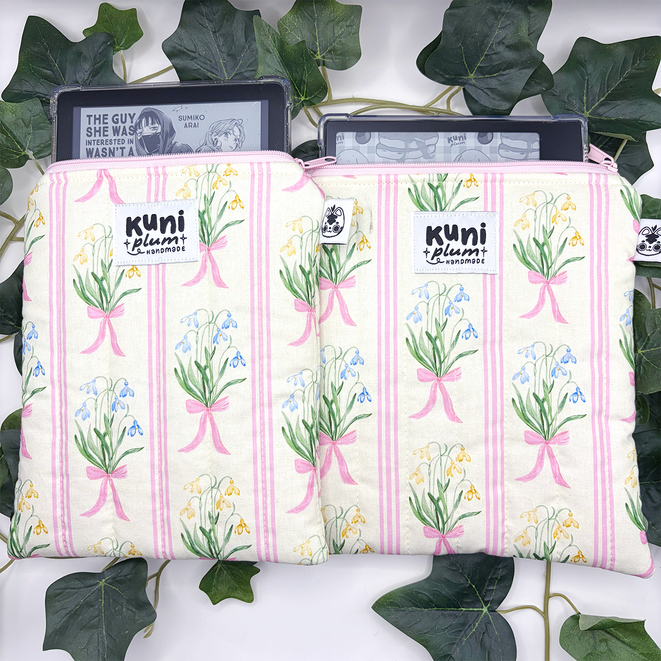 Floral Bouquet Quilted eReader Sleeve