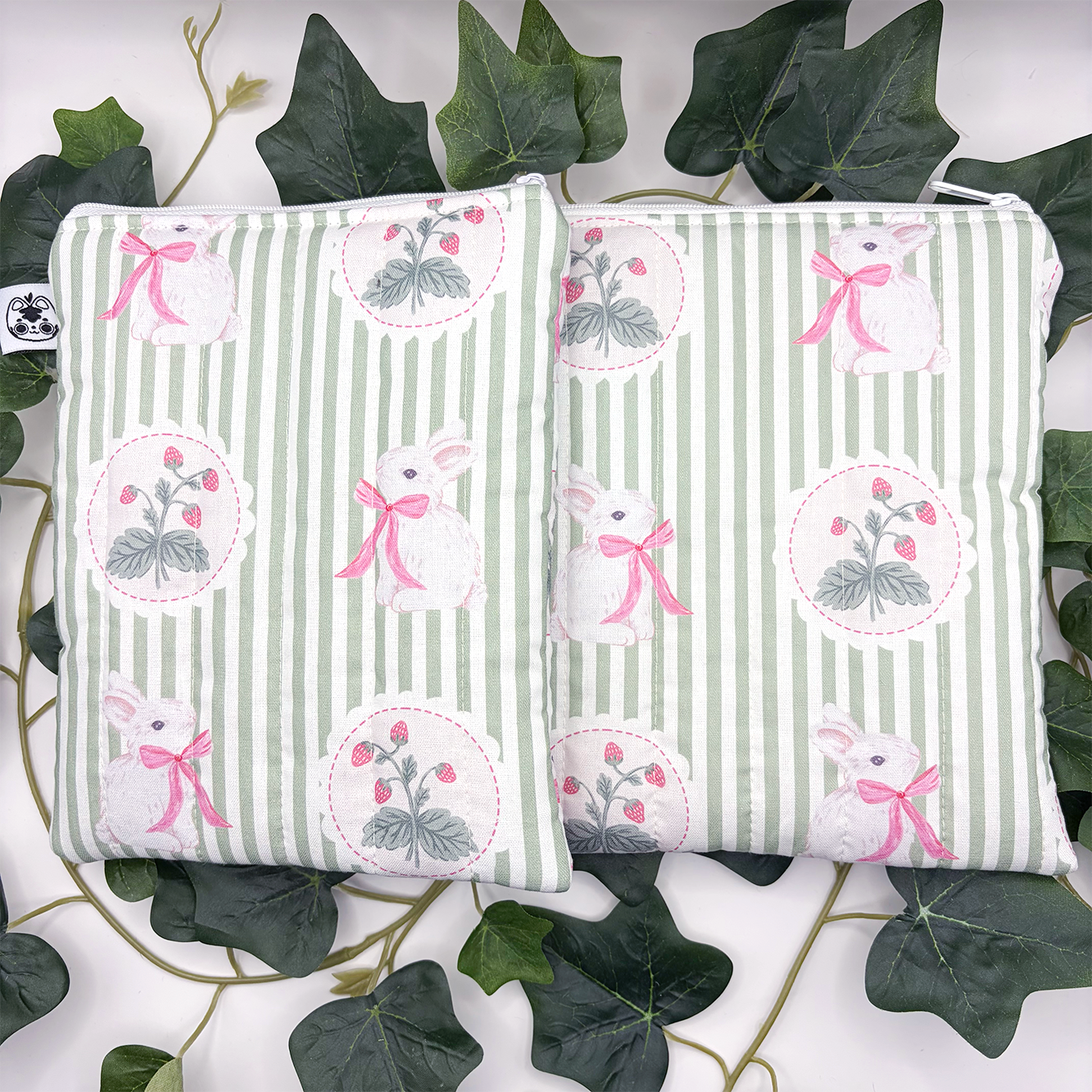 Strawberry Garden Quilted eReader Sleeve