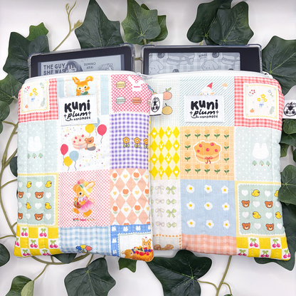 Vintage Style Patchwork Quilted eReader Sleeve